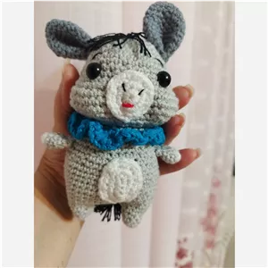 عروسک دستبافت الاغ با مزه 