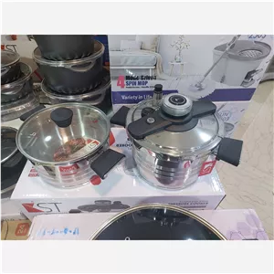 زودپز دوقلو درب کلیپسی کی اس تی