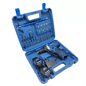 دریل پیچ گوشتی شارژی صنعتی 10 میلی متری 12 ولت ویوارکس مدل 12V کد 02 مجموعه 29 عددی پس کرایه