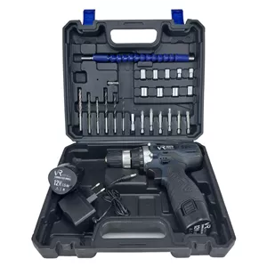 دریل پیچ گوشتی شارژی ویوارکس مدل VR12V-2A - مجموعه 28 عددی پس کرایه