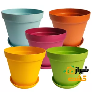 گلدان رویال شهرآذین کد 1500 رنگ بندی متنوع