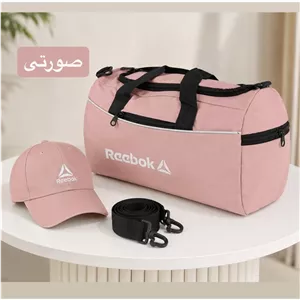 ساک ورزشی پارچه ای ابعاد 45 در 25 در 15 سانتیمتر با بند بلند و زیپ