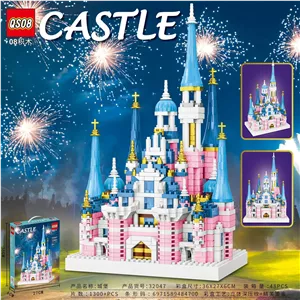 لگو قصر دیزنی Disney فروزن Frozen بزرگ برند QS08 آیتم 32047 (+1300 قطعه)