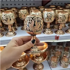 جام گیلاس نقره کوب