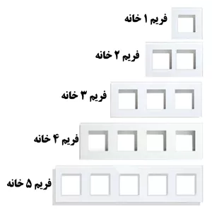 فریم شیشه ای تجهیزات ست با هوشمند