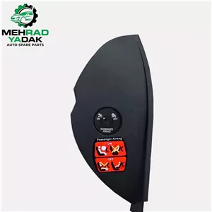 درپوش(قاب)بغل داشبورد دنا و دنا پلاس مشکی سمت راست با کلید ایربگ برند اصلی