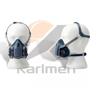 ماسک شیمیایی نیم صورت 3m مدل 7502 چینی