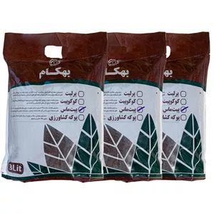 خاک پیت ماس بهکام کد Pit03 حجم 3 لیتر مجموعه 3 عددی مدل 1