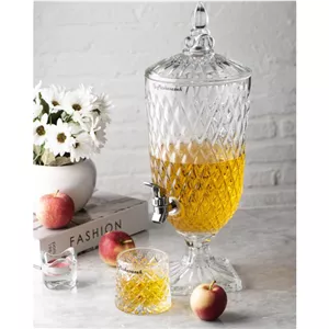 کلمن پذیرایی شیشه ای 3.5 لیتری رین