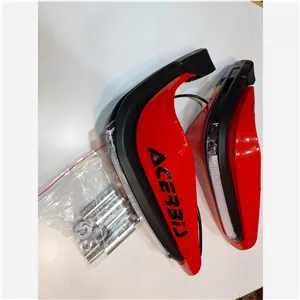 هندگارد اکربیس چراغدار رنگ قرمز 