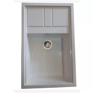 سینک گرانیت لوتوس سایز80در50 تک لگن سینی دار(پس کرایه)