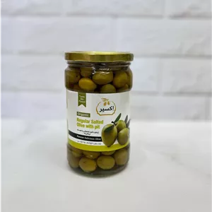 زیتون درشت شور ارگانیک(باهسته) اکسیر