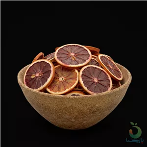 پرتقال تو سرخ با پوست اسلایس