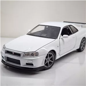 ماکت Nissan Skyline GTR R34 برند Welly 
