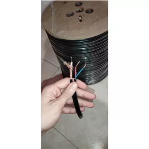 کابل کواکسیال ترکیبی تمام مس30متری کابل دوربین مداربسته 
