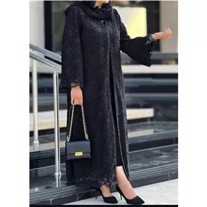 مانتو گیپور مروارید دوزی 