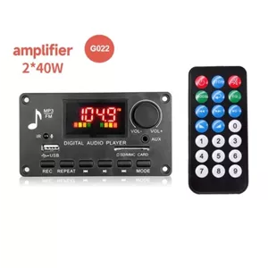 پخش کننده MP3 PLAYER پنلی بلوتوثی ولوم دار دارای آمپلی فایر
