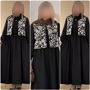 سارافن کریشه درجه یک جلیقه سوزن دوزی مدل نیوشا سبک و خنک تابستانی