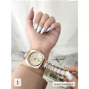 ساعت مچی زنانه مارک GUESS طرح سرامیکی