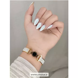 تکدست استیل زنانه طرح بولگاری BVLGARI (سایز سه)
