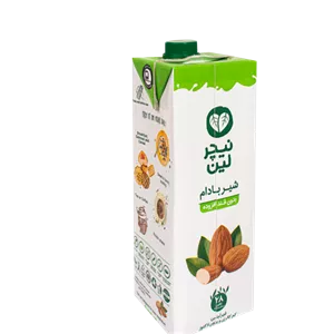 شیر بادام رژیمی نیچر لین (1 لیتری)