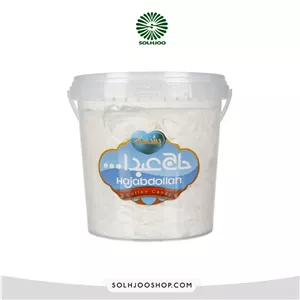 پشمک الیافی وانیلی سطلی حاج عبدالله