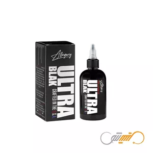 رنگ تتو الگوری Ultra Black برند Allegory 
