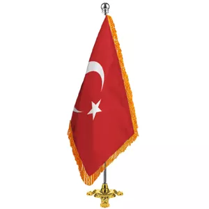 پرچم تشریفات ایستاده ترکیه