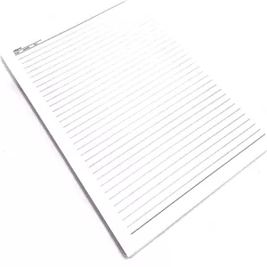 کاغذA4خطدار50برگی کلیپس کد0053
