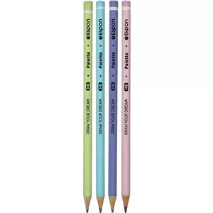 مداد مشکی(بدنه گرد)پاستلی قوطی 72عددی الیپون کد8441030