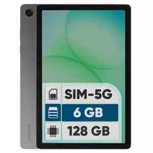 تبلت 11 اینچ سامسونگ مدل Galaxy Tab A11 Plus 5G، ظرفیت 128 گیگابایت و رم 6 گیگابایت، قابلیت پشتیبانی از سیم کارت، رزو...