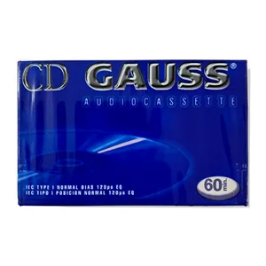 نوار کاست خام 60 دقیقه نوستالژیک گاوس GAUSS آکبند و پلمپ