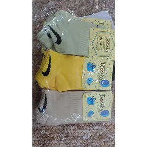 3 عدد جوراب اصلی مچی بچگانه نایک نخ پنبه 