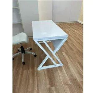 میز اداری کارمندی مدل v8کانتر جلو بسته ساده پس کرایه