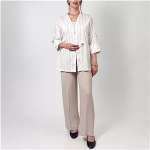کت اسپرت کریشه پری راه راه سایز 54-40 کد 562 158
