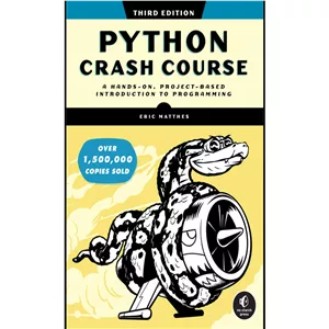 کتاب Python Crash Course اثر Eric Matthes انتشارات No Starch - با بهترین کیفیت