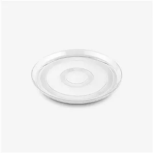 دیس شیشهای لیمون مدل گرد کد HS2437، ابعاد 30302.5 سانتیمتر، ضدشوک حرارتی، مناسب پیتزا، برنج و کیک A5C
