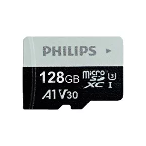 کارت حافظه microSD HC فیلیپس مدل A1-V30 کلاس 10 استاندارد UHS-I U3 سرعت 80MBps ظرفیت 128 گیگابایت FXK