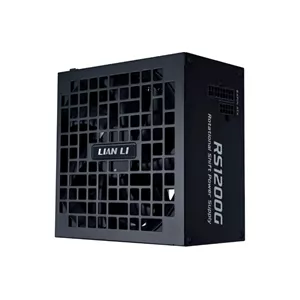 منبع تغذیه کامپیوتر 1200 وات وات لیان لی مدل RS Gold 1200 Black Full Modular به همراه هاب GSF