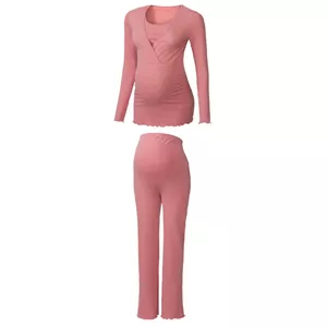 ست لباس راحتی بارداری اسمارا مدل کبریتی 2A3