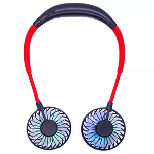 پنکه گردنی مدل ال ای دی دار شارژی J6K