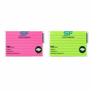 کاغذ یادداشت چسب دار اس اف مدل SF-305 سایز 12.77.6 سانتی متر بسته 200 عددی Vz6