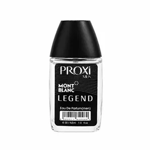 عطر جیبی مردانه پروکسی مدل Mont Blanc Legend با رایحه تلخ و چوبی حجم 30 میلیلیتر 6WZ