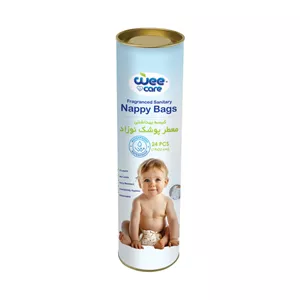 کیسه بهداشتی پوشک وی کر مدل Nappy Bags بسته 24 عددی ENG