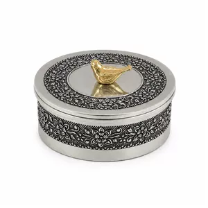 شکلات خوری مسی مدل قلم زنی کد ZH356.12 HEJ 