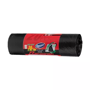 کیسه زباله رافونه مدل لندنی تجزیه پذیر سایز 7090 تعداد 20 عددی X7M