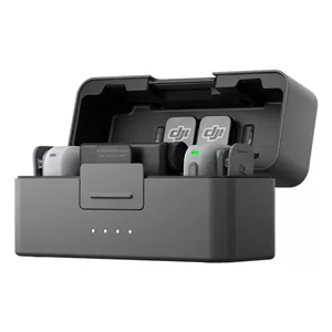 میکروفن یقه ای دی جی آی مدل DJI Mic Mini 2 2 TX 1 RX Charging Case با درگاه اتصال USB Type-C 53F