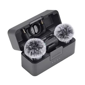 ست میکروفن بی سیم دی جی آی مدل Mic Mini 2 دوکاربره با درگاه اتصال Type-c 53F