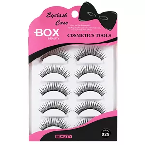 مژه مصنوعی باکس بیوتی کد 029 بسته پنج عددی