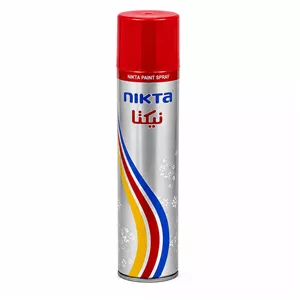 اسپری رنگ قرمز براق نیکتا مدل Paint Spray حجم 300 میلیلیتر Rw6